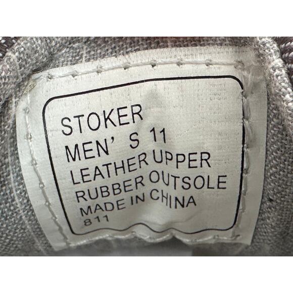 Steve Madden NWOT Gray Stoker Derby Leather Upper Rubber Outsole 11 - Picture 8 of 8